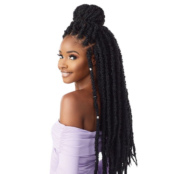 Sensationnel Lulutress Synthetic Crochet braid - 2X Butterfly Locs 24"