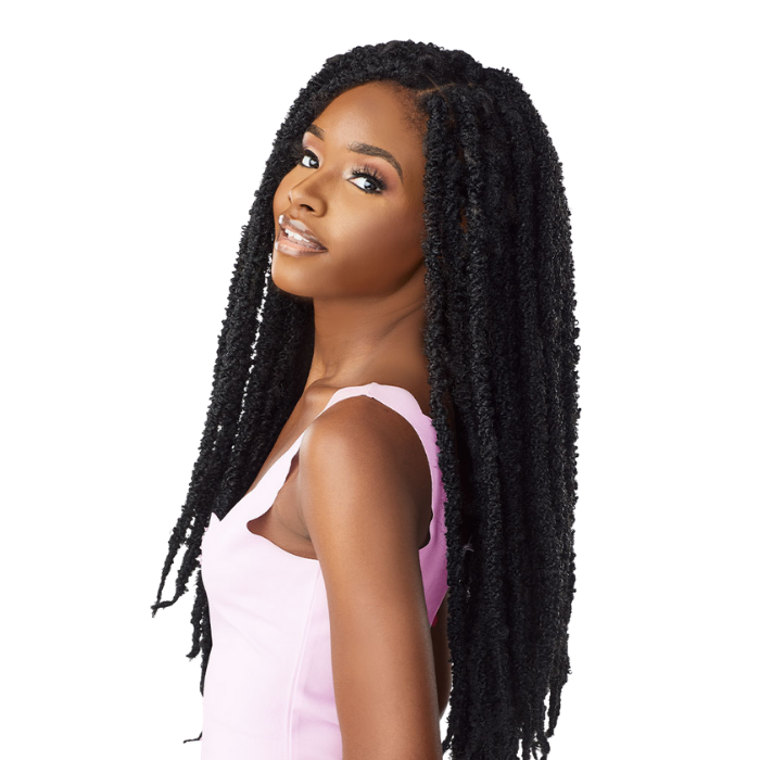 Sensationnel Lulutress Synthetic Crochet braid - 2X Butterfly Locs 24"