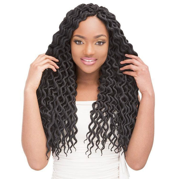 Janet Collection Synthetic Braids – 2x Mambo Natural Coily Locs 18"