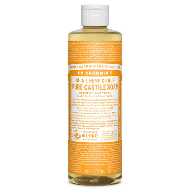 DR. Bronner's Castile Soap 16OZ and 32 OZ