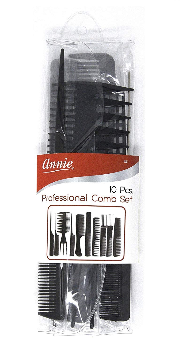 Annie 10PCs Professional Comb Set