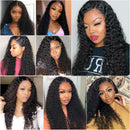 Aligrace 13x6 Lace Frontal Kinky Curly Human Hair Wigs