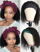 Jessies Wig Super Realistic Look Curly Bob Affordable Headband Wig (GET FREE TRENDY HEADBAND)