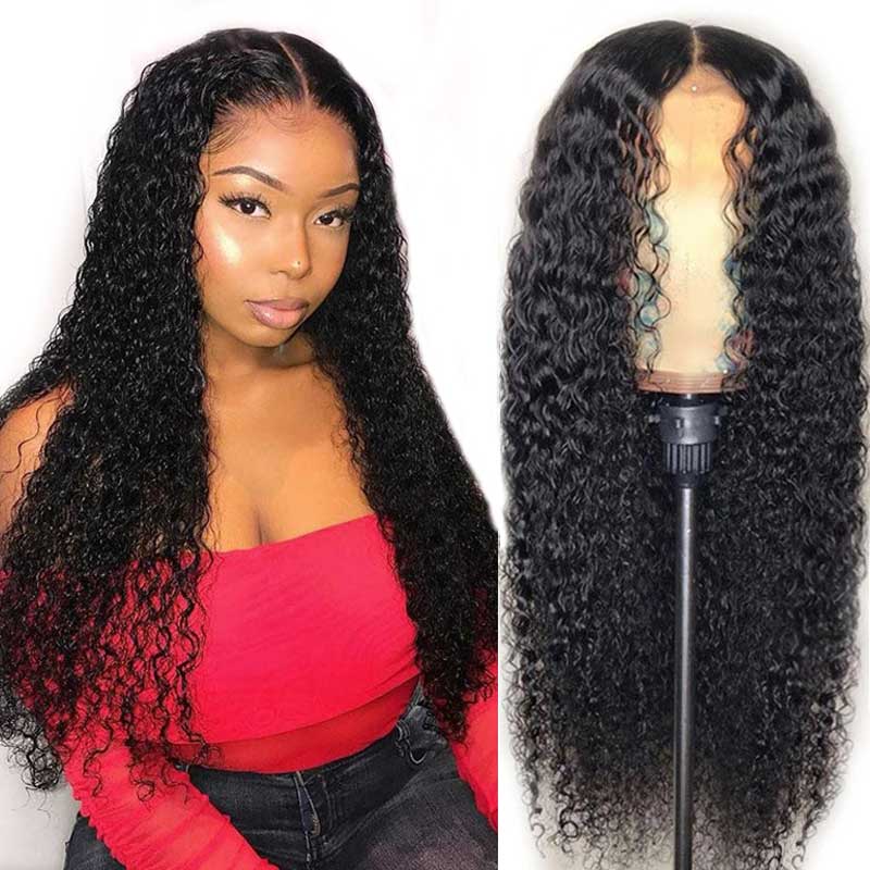 Ali Grace 13x4 Lace Front Curly Human Hair Wigs