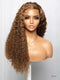 Hairvivi Erica Curly Human Hair Wig Brown Hair Color HD Lace Human Hair