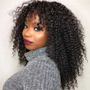 Ali Grace Full Machine Made Kinky Curly Wig With Bangs