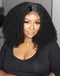 Jessies Wig HD Lace 4B 4C Afro Kinky Coily Human Hair Lace Frontal Wigs/4x4 Coily Lace Closure Wigs