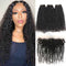 Ali Grace Kinky Curly Hair Bundles 3 Pcs With 13x4 Lace Frontal