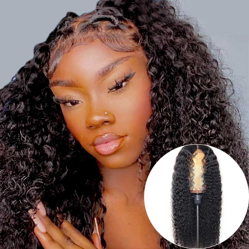 Ali Grace 13x4 Lace Front Curly Human Hair Wigs