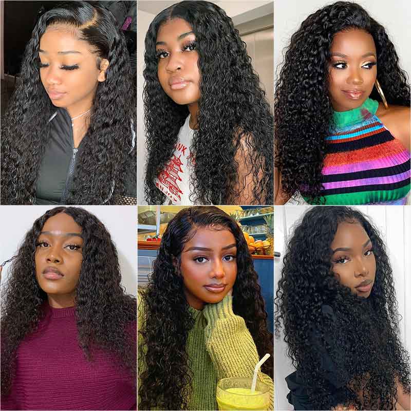 Ali Grace 4 Pcs Kinky Curly Human Hair Bundles