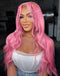 Jessies Wig Barbie Pink Colored Glueless Body Wave 13x4 Lace Front Human Hair Wig