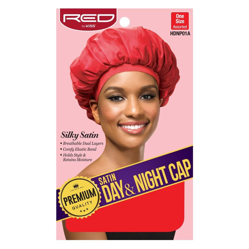 RED By Kiss Satin Day & Night Cap One Size Assorted