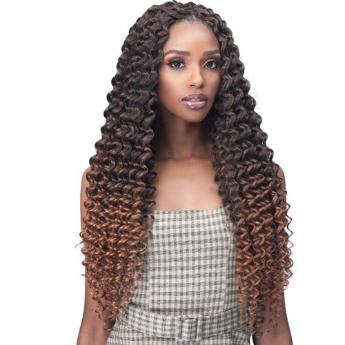 Bobbi Boss Synthetic Crochet Braids -  2X Brazilian Deep Curl 20" (Color 1 only)