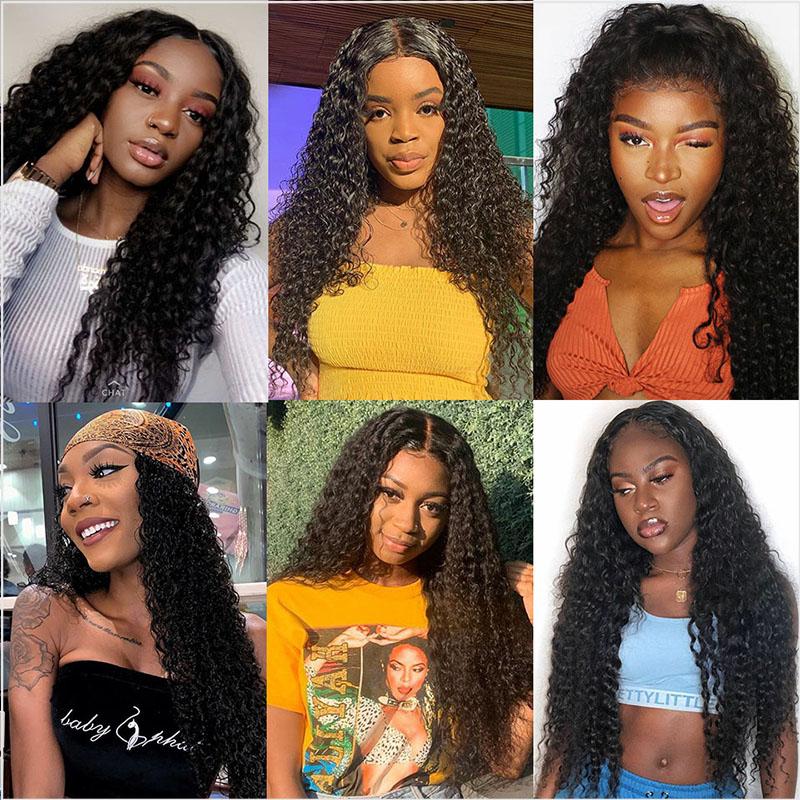 Ali Grace 3 Pcs Bouncy Deep Wave Super Double Drawn Bundles