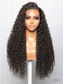 Hairvivi The Caribbean Deep Wave Wig Virgin Human Hair Lace Front HD Lace