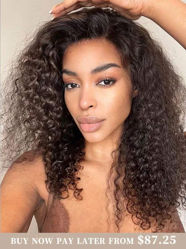 Hairvivi The Caribbean Deep Wave Wig Virgin Human Hair Lace Front HD Lace