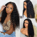 Mslynn 5x5 Closure Wig Deep Wave Human Hair Wigs Lace Closure Wig