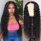 Aligrace 4X4 Closure Deep Wave Human Hair Wigs