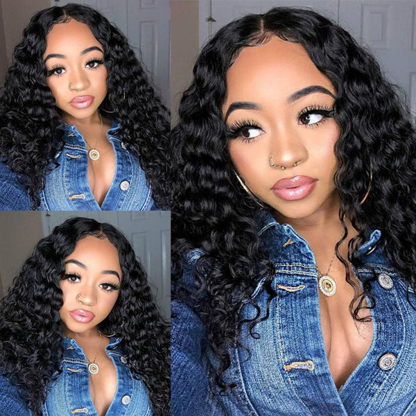 Dola Hair DEEP WAVE GLUELESS 13X4 FRONTAL LACE WIG | LIMITED SALE