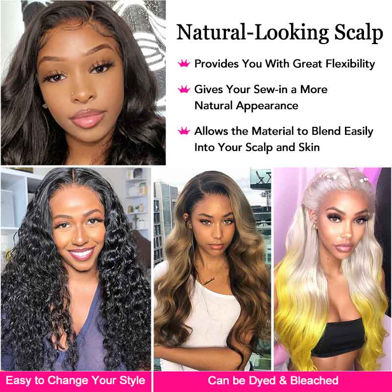 Ali Grace 13x4 Lace Front Body Wave Human Hair Wigs