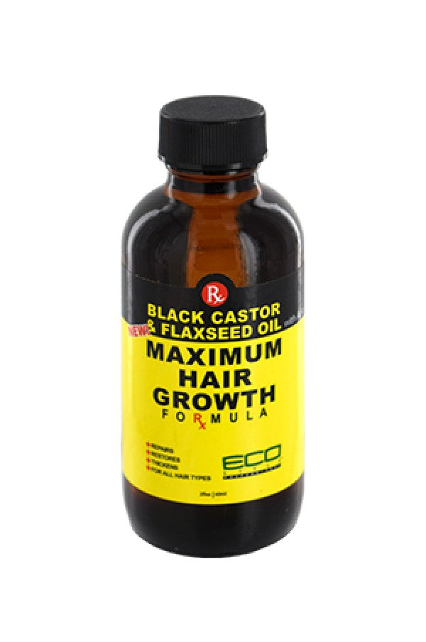 Eco Style Black Castor & Flaxseed Oil Maximum Hair Growth