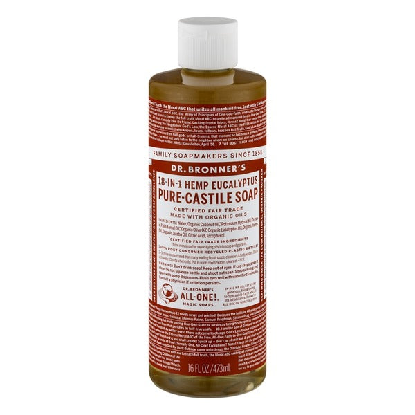 DR. Bronner's Castile Soap 16OZ and 32 OZ