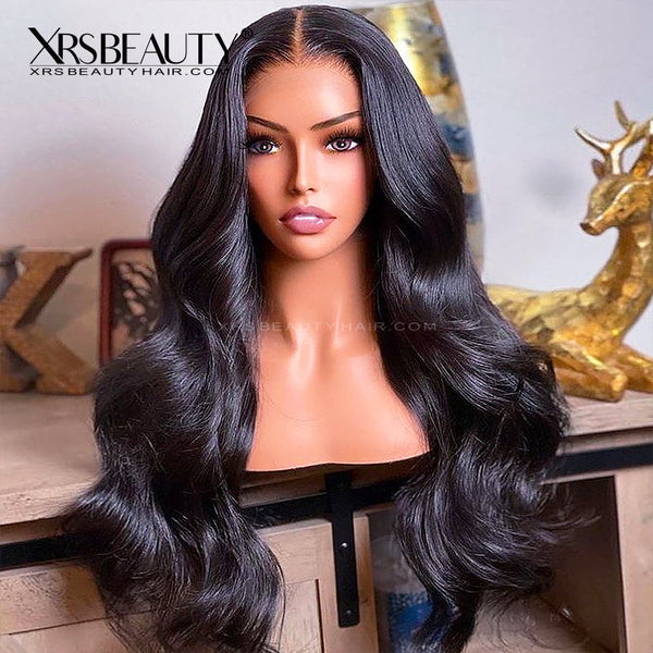 Xrs Beauty Hair 13X6 Body Wave Lace Front FAKE SCALP Human Hair Wigs Pre-Plucked With baby hair [FSW02]