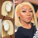 Dola Hair 4X4 613 Blonde Closure Bob Human Hair Wig