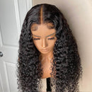 Xrs Beauty Hair Real Human Hair HD Full Lace Wig Deep Wave Clean Hairline Knots [FLW04]