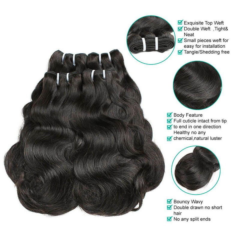 Ali Grace 3 Pcs Funmi Body Wave Super Double Drawn Bundles