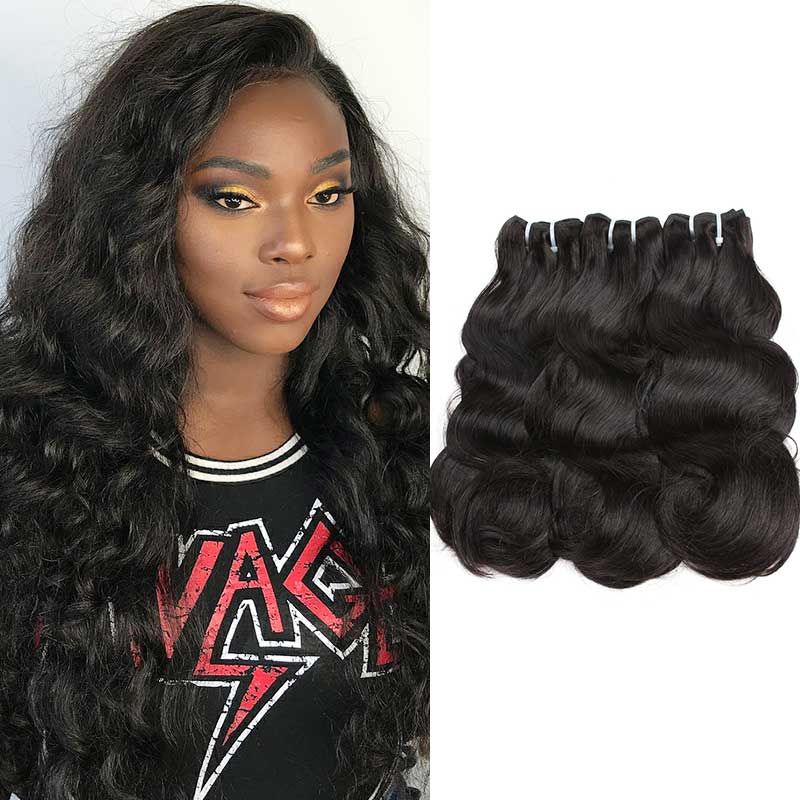 Ali Grace 3 Pcs Funmi Body Wave Super Double Drawn Bundles