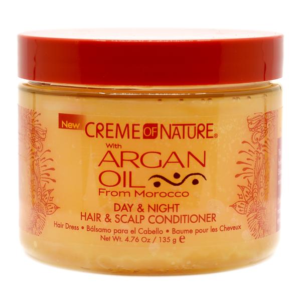 Creme Of Nature Argan Oil Day & Night, Hair & Scalp Conditioner (4.76oz)