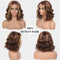 Mslynn Bob Wig 4/27 Ombre Highlight T Part Wig Middle Part Body Wave Bob Wig