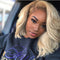 (Super Deal)Honey blonde With Brown #P10/613 Colored Short Bob Wig 13x4 Lace Front Wigs Straight Highlights Bob