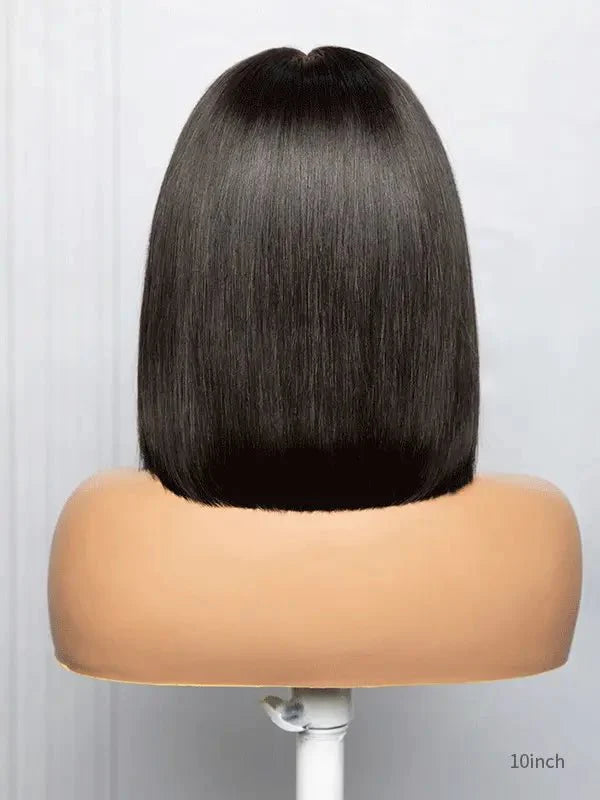 Hairvivi Kylie Human Hair Bob Wigs Fake Scalp Lace Front Pre-bleached HD Lace