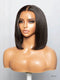 Hairvivi Kylie Human Hair Bob Wigs Fake Scalp Lace Front Pre-bleached HD Lace