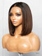 Hairvivi Kylie Human Hair Bob Wigs Fake Scalp Lace Front Pre-bleached HD Lace