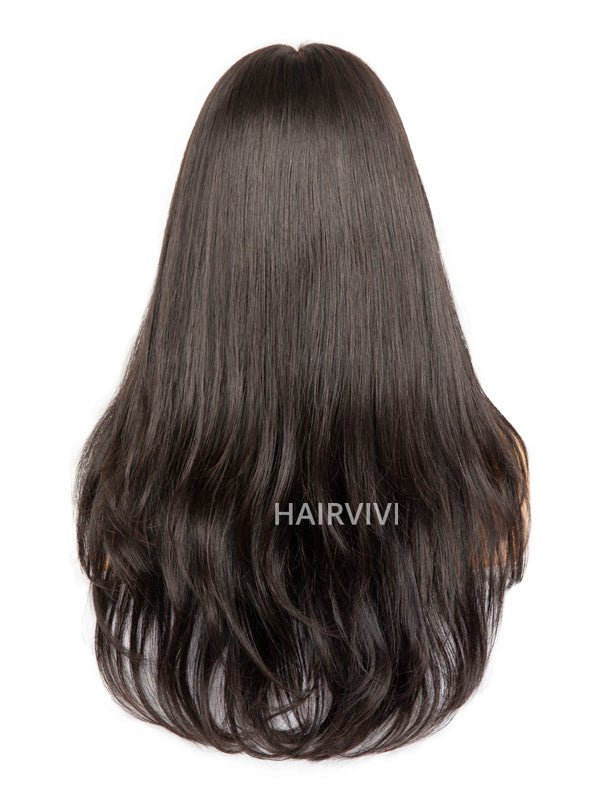 Hairvivi Abigail Human Hair Wig 180% Density Natural Color HD Swiss Lace