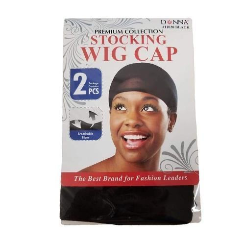 Donna 2Pc Wig Cap #11030 (Black)