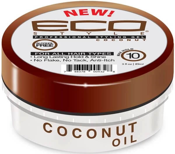 Eco Style Professional Styling Gel - Coconut Oil Max Hold