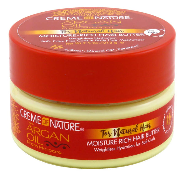 Creme Of Nature Argan Oil Moisture-Rich Hair Butter (7.5oz)