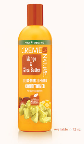 Creme Of Nature Mango & Shea Butter Ultra-Moisturizing Conditioner (12oz)