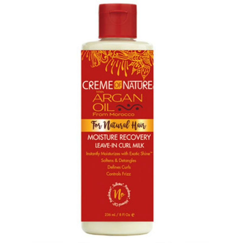 Creme Of Nature Argan Oil Moisture Recovery Leave-In Curl Milk