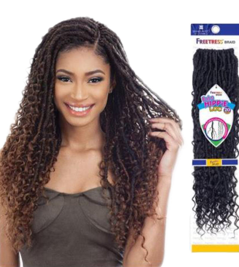 FREETRESS BOHO HIPPIE LOC 20" INCH PRE-LOOPED CROCHET HAIR