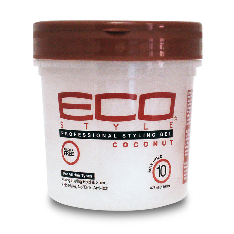 Eco Style Professional Styling Gel - Coconut Oil Max Hold