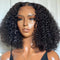 Dola Hair 4X4 Kinky Curly Bob Lace Closure Short Wigs