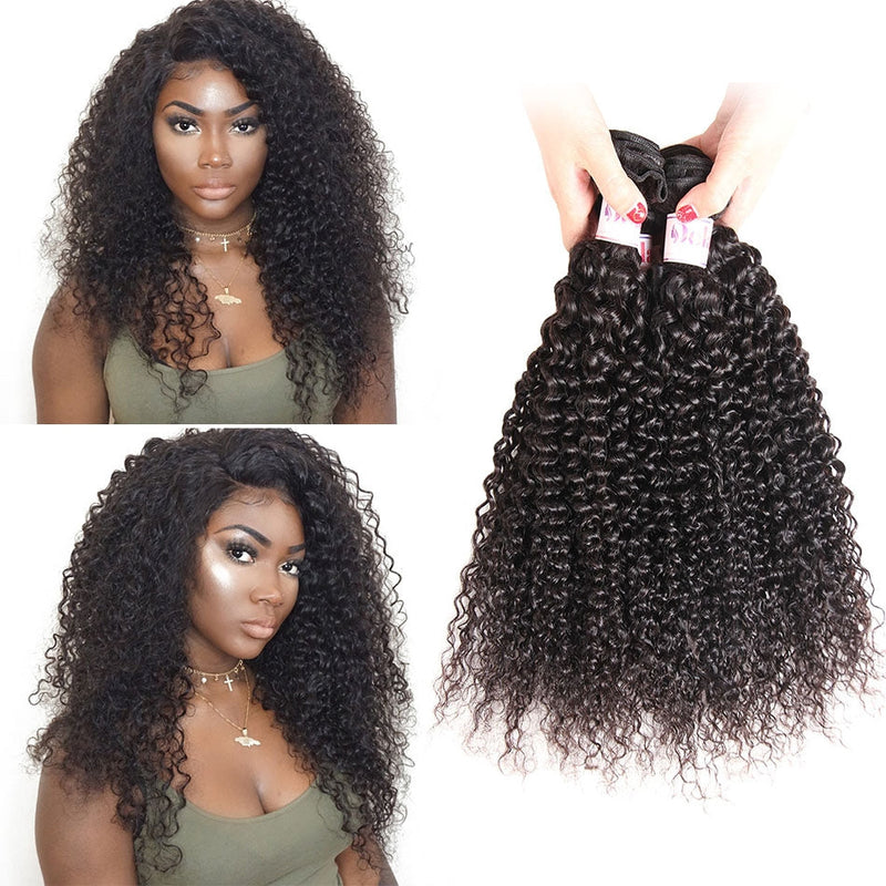 Dola Hair Virgin Brazilian Kinky Curly Hair Extension On Sale  No Tax