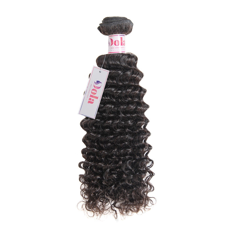 Dola Hair Unprocessed Virgin Brazilian Deep Wave Hair Bundles Human Hair Weft