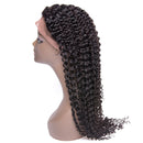 Dola Hair Mongolian Kinky Curly Full Lace Wigs Human Hair No Glue No Hair Out