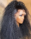 Jessies Wig Kinky Curly 360 Full Lace Frontal Wig For High Ponytail Human Hair Wigs (Summer Must Have)